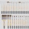 ARTIFY 30-Piece Expert Paint Brush Set, Upgraded Version, Complete Range of Sizes, Enhanced Synthetic Brushes with Canvas Roll and Palette Knife for Acrylic, Oil, Watercolor, and Gouache